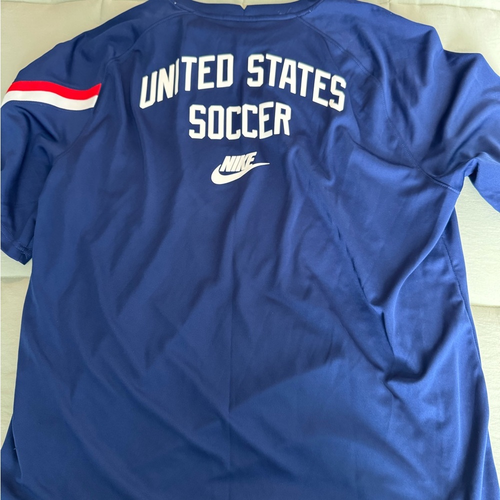 Nike Dri-FIT Navy Tee - Picture 3 of 4